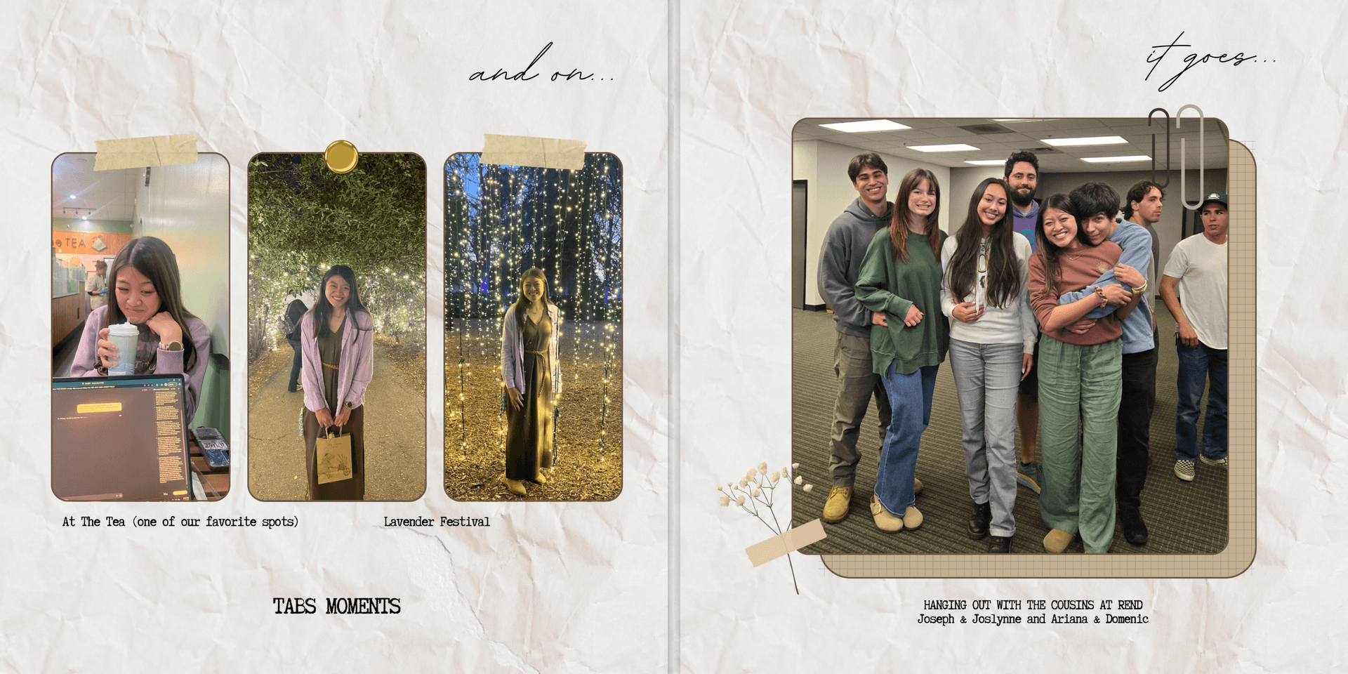 Our Love Story - Taes and Tommy Moments